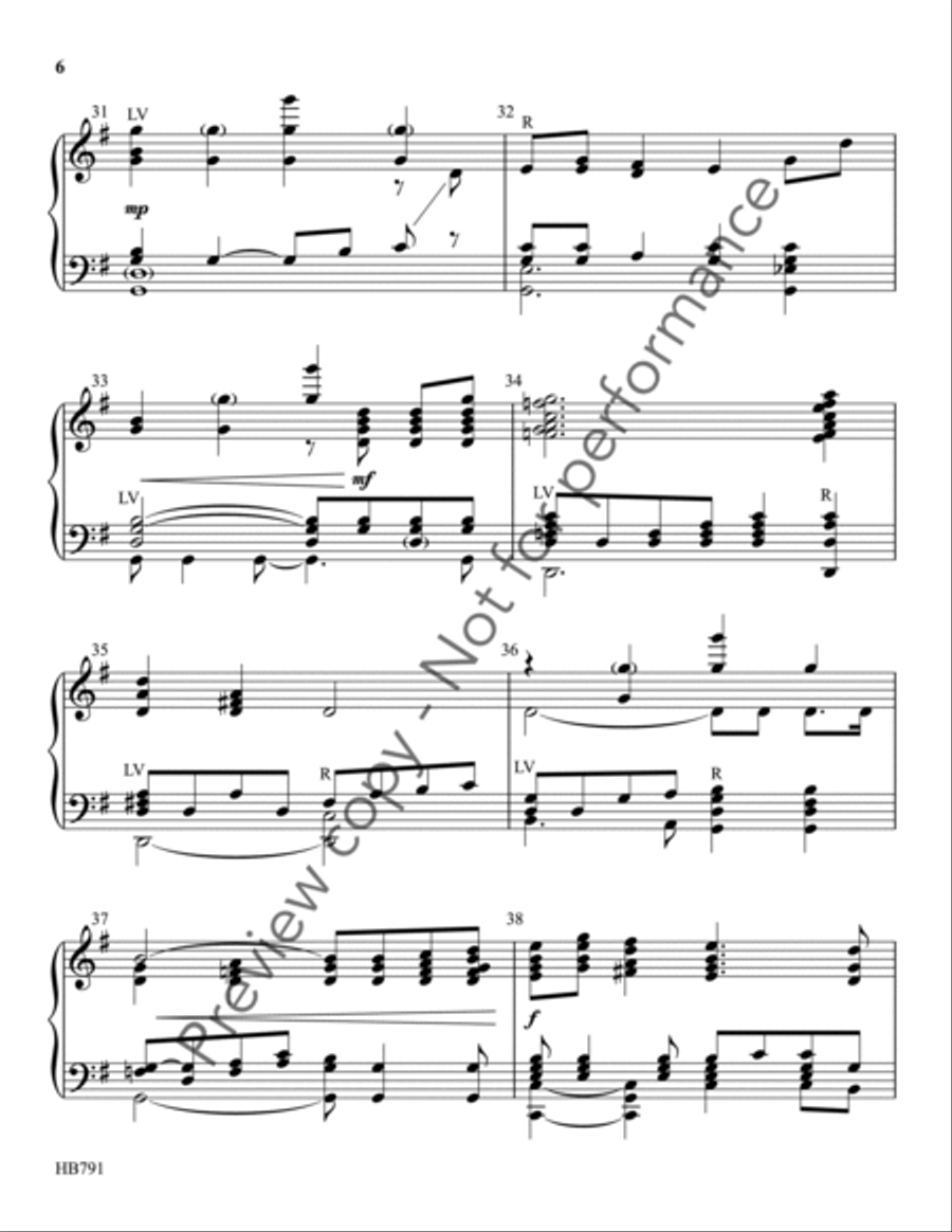 Awake, My Soul - Buckwalter 5-Octaves scores gallery preview page 6