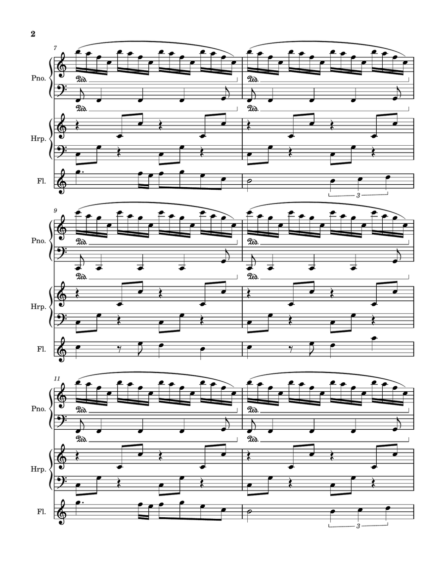 Windy Day, Op. 6 Flute scores gallery preview page 2