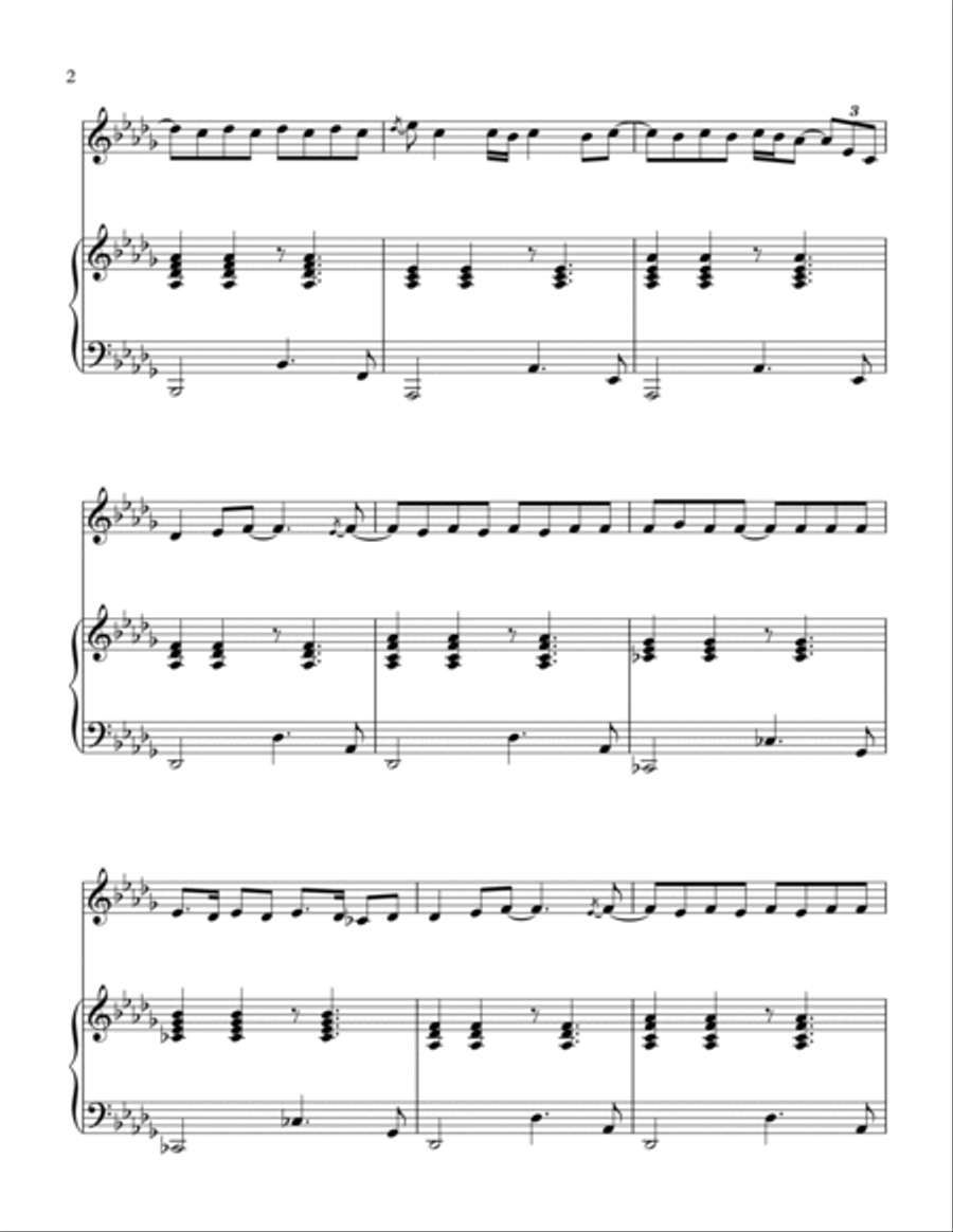 Total Eclipse Of The Heart Woodwind Duet scores gallery preview page 3