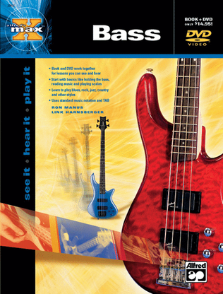 Book cover for Alfred's MAX Bass