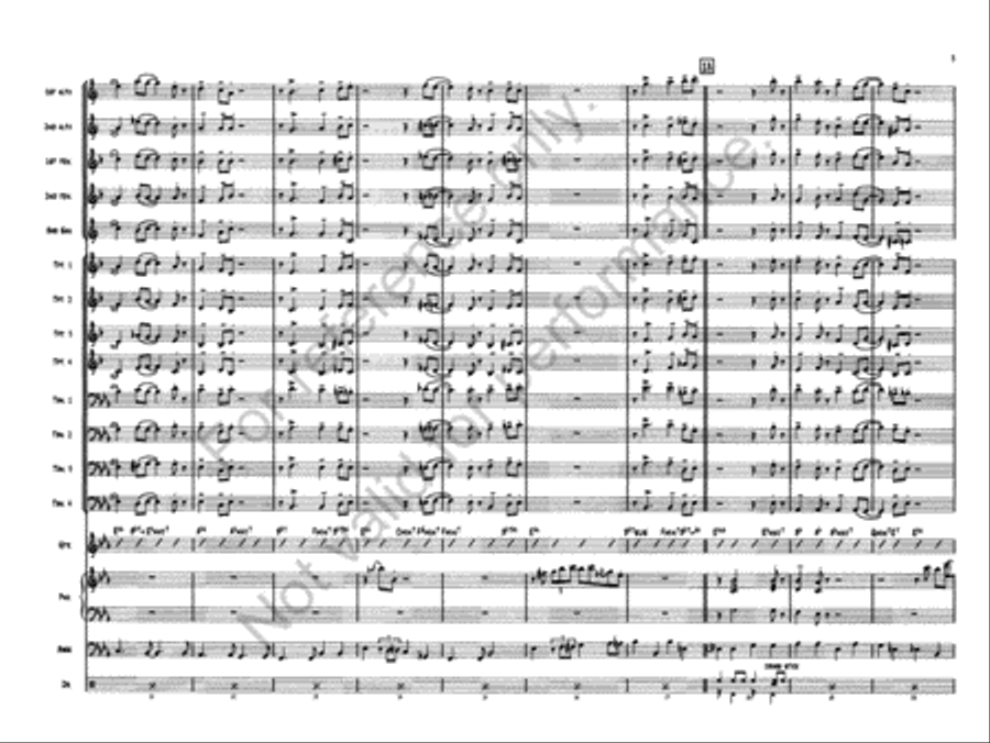 Danny Boy Jazz Ensemble scores gallery preview page 3
