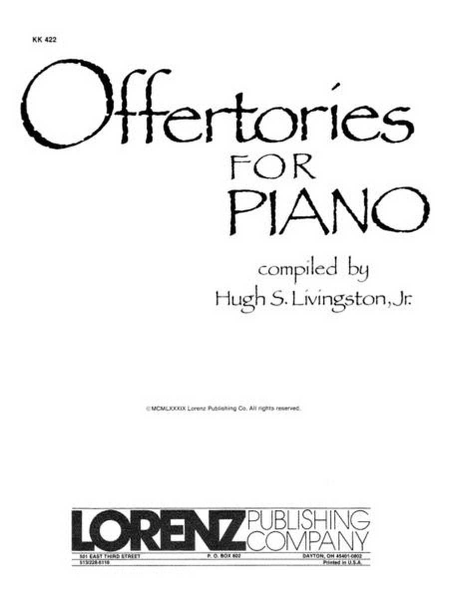 Offertories for Piano