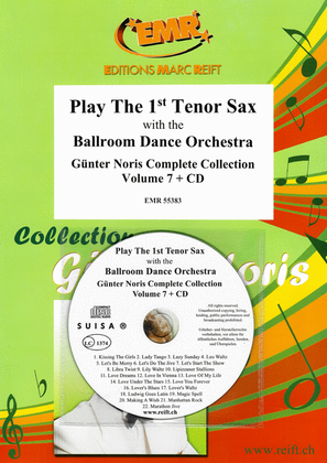Play The 1st Tenor Sax With The Ballroom Dance Orchestra Vol. 7
