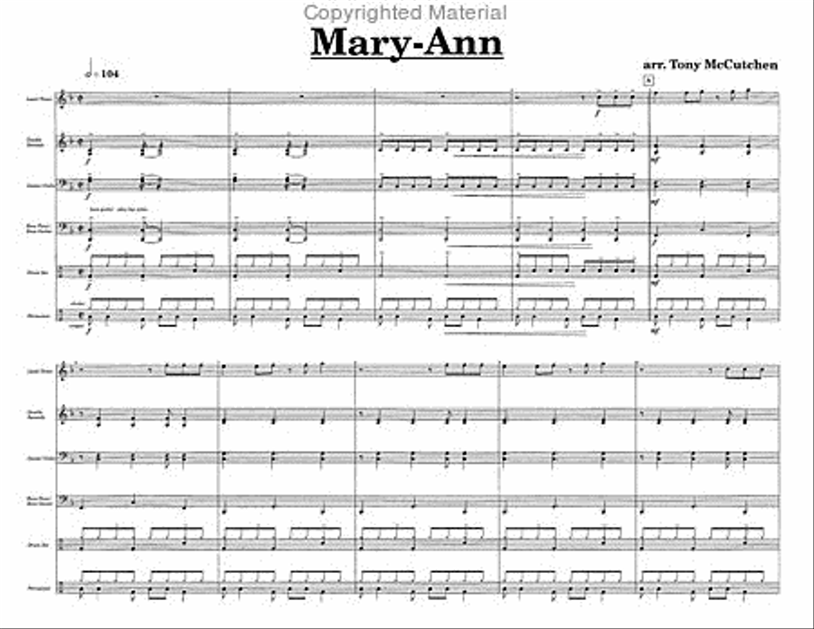 Mary-Ann Steel Drum Band scores gallery preview page 2
