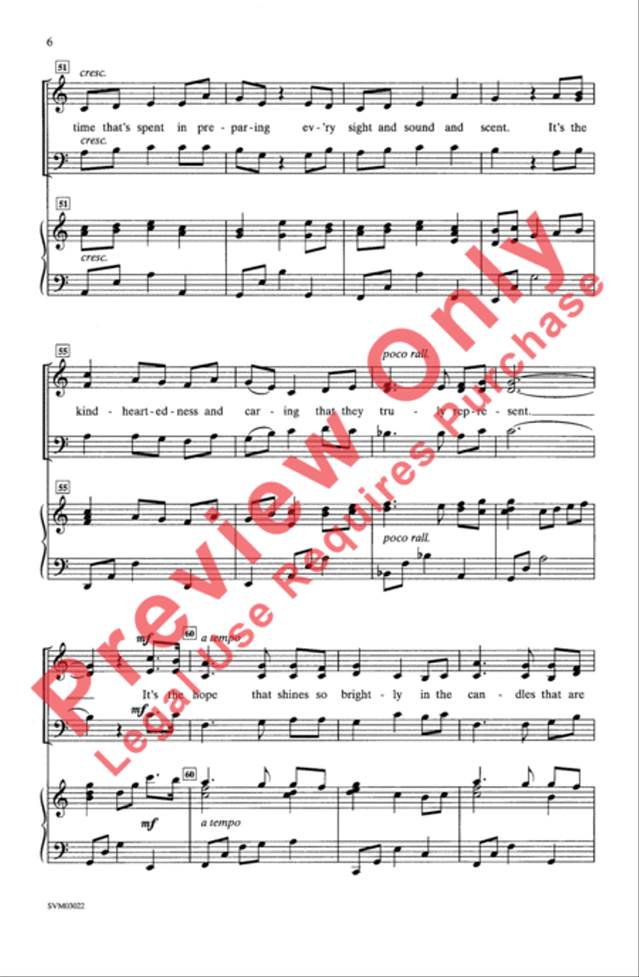 The Most Precious Gift 3-Part scores gallery preview page 6