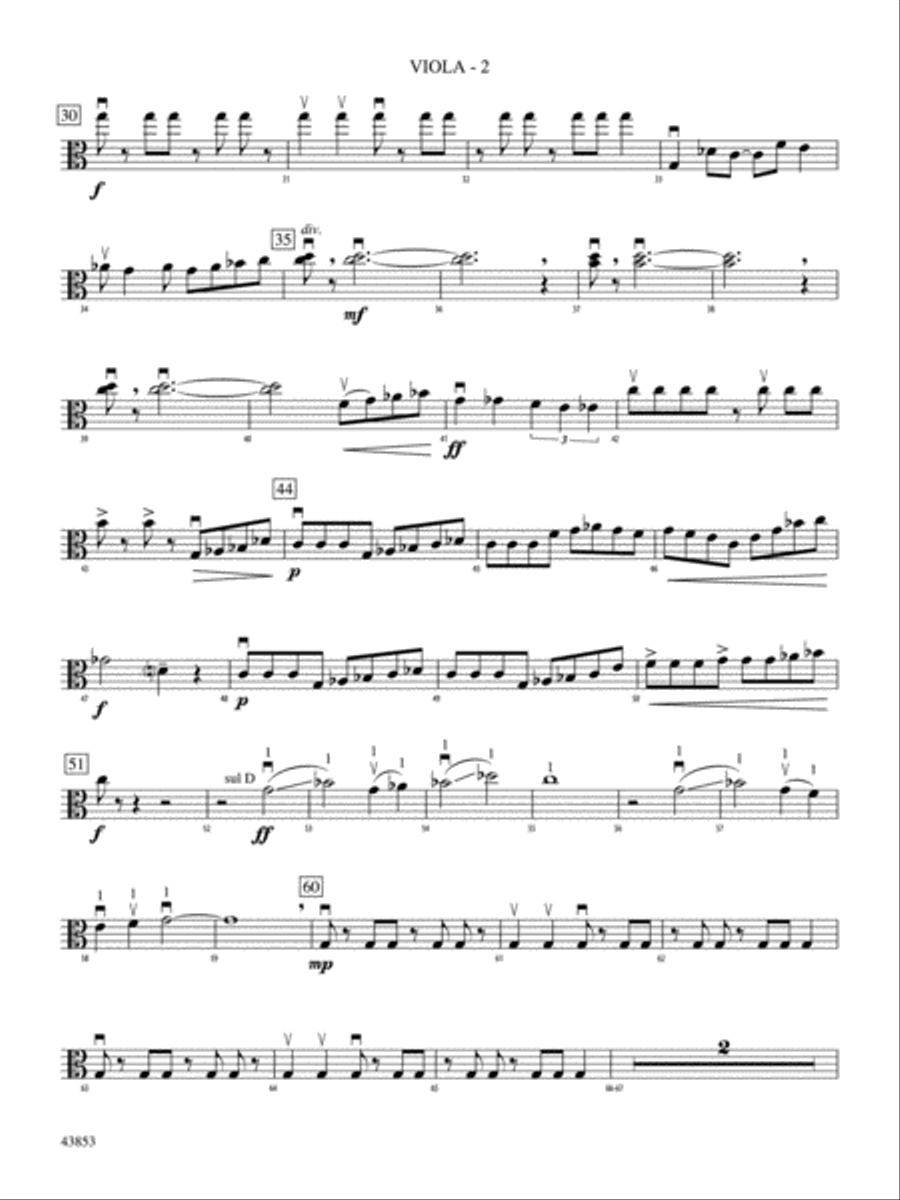 Miraj: Viola String Orchestra scores gallery preview page 2