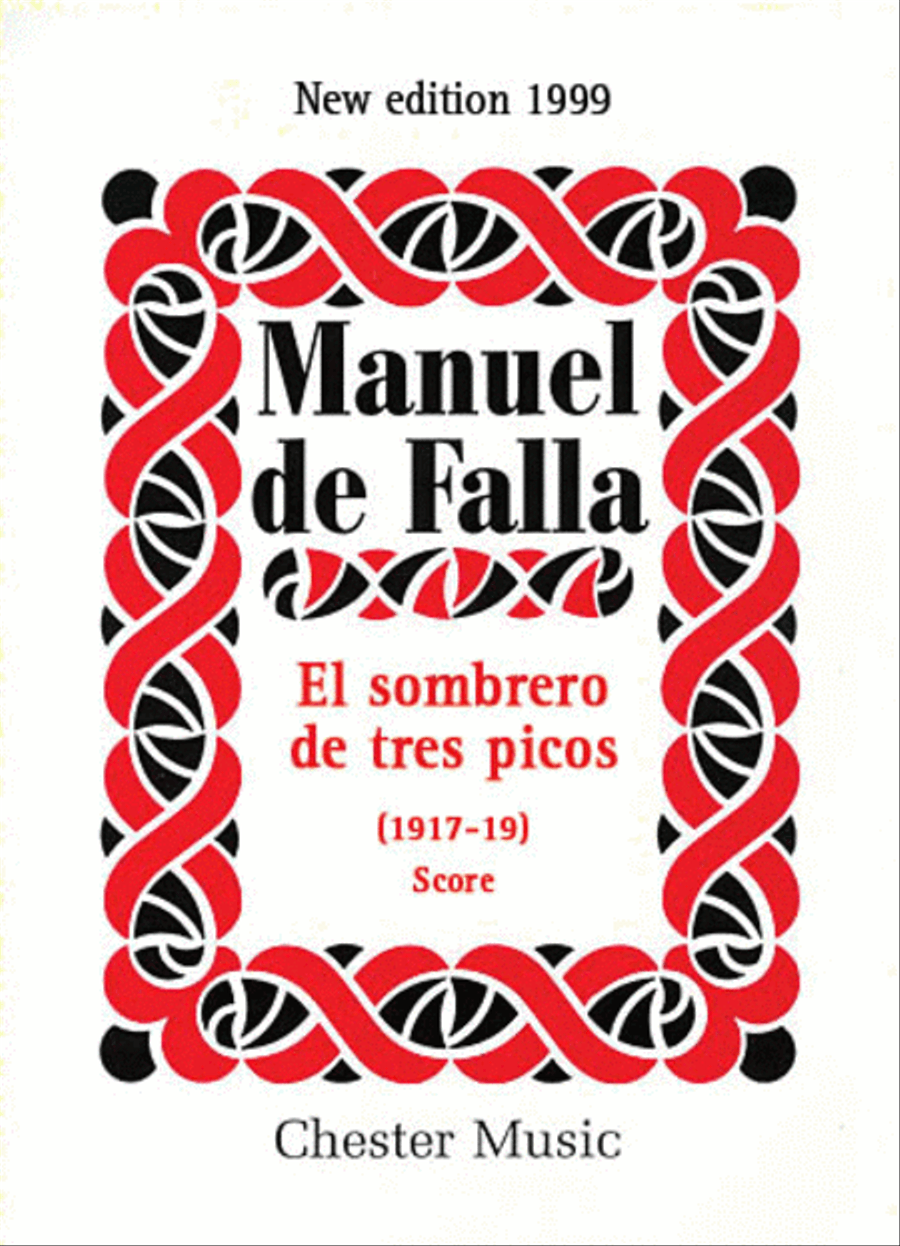 El Sombrero de Tres Picos (Three Cornered Hat) by Manuel de Falla Orchestra - Sheet Music