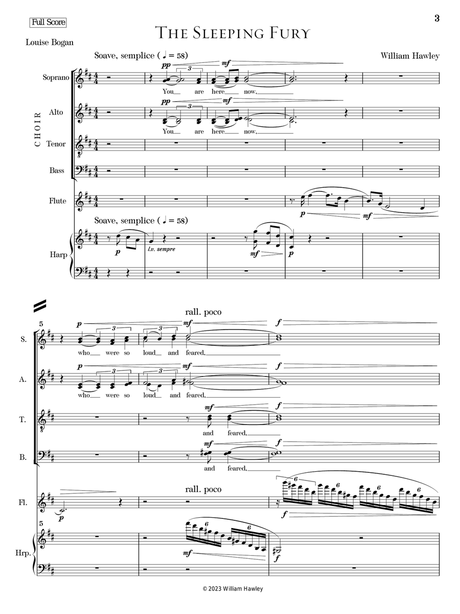 The Sleeping Fury Divisi scores gallery preview page 3