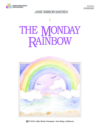 Book cover for The Monday Rainbow