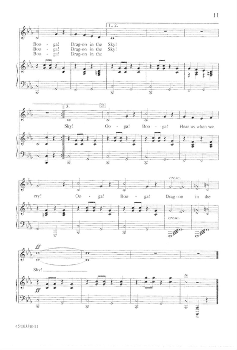 Watts It All About? The Whole Shocking Story Unison Choir scores gallery preview page 12