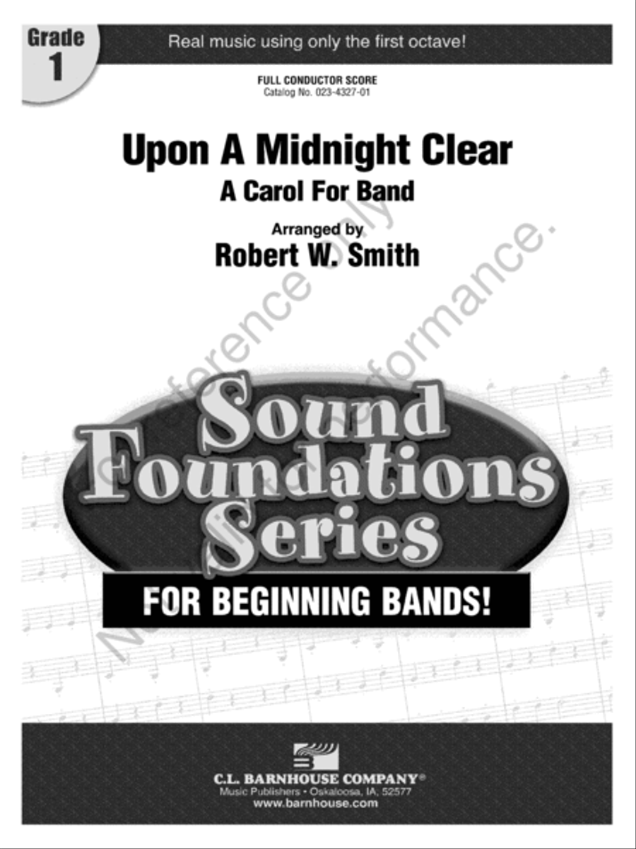 Upon A Midnight Clear Concert Band scores gallery preview page 2