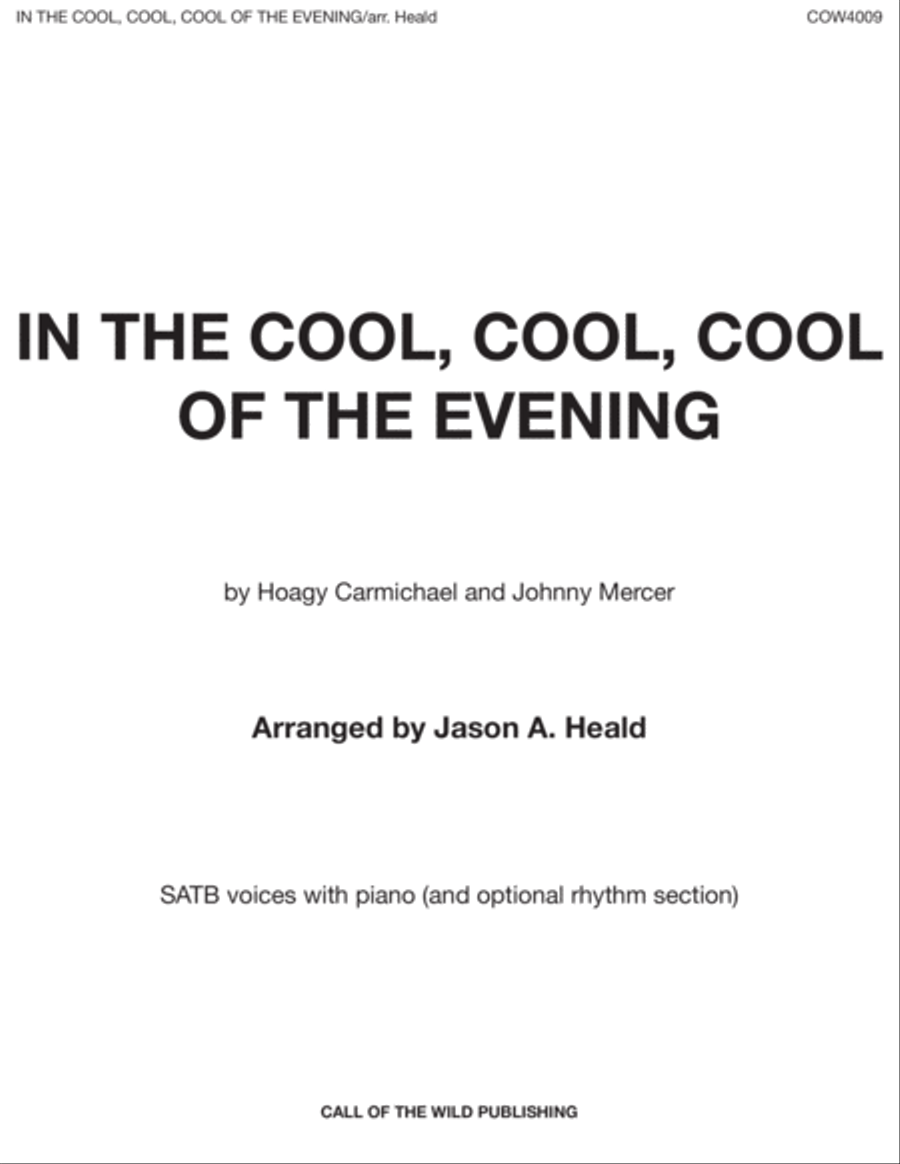 In The Cool, Cool, Cool Of The Evening image number null