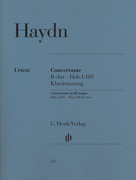 Franz Joseph Haydn : Concertante In B-flat Major Hob. I:105