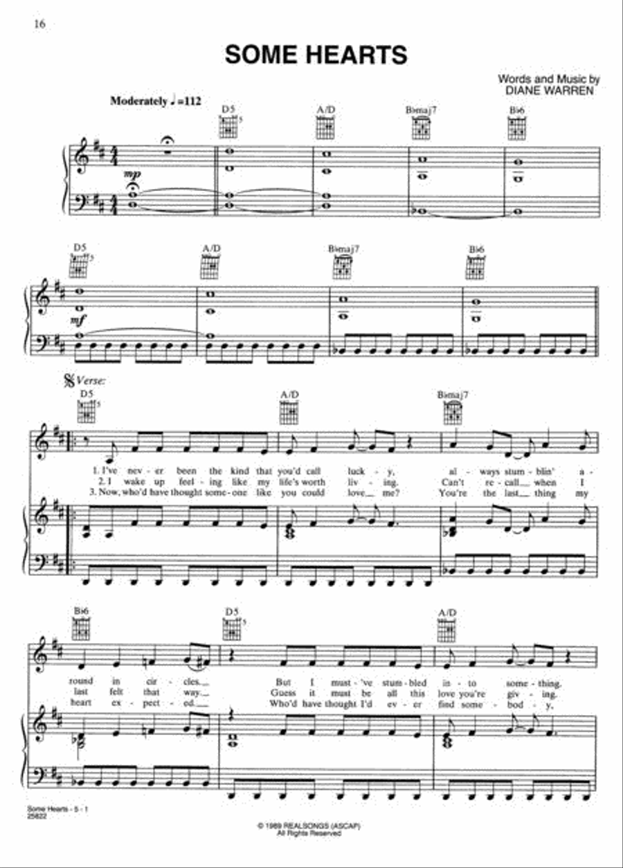 Some Hearts Some Hearts Piano, Vocal, Guitar scores gallery preview page 2
