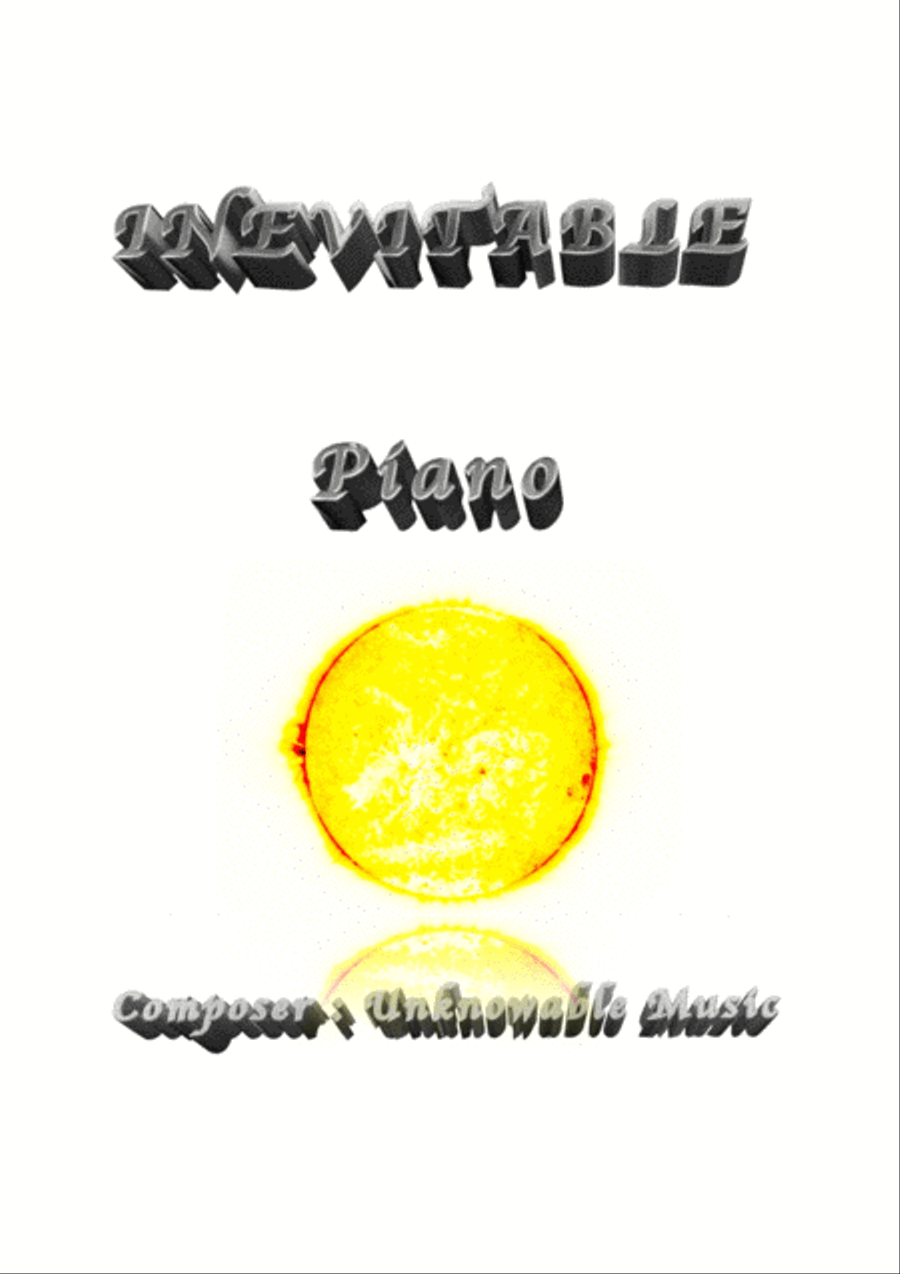 Inevitable (piano) Inevitable (piano) Piano Solo scores gallery preview page 2