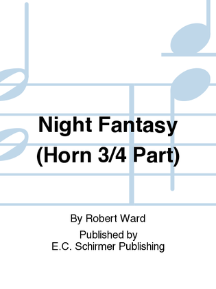Night Fantasy (Horn 3/4 Part)