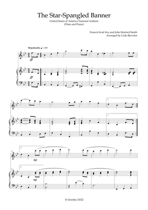 The Star-Spangled Banner - EUA Hymn (Flute and Piano)
