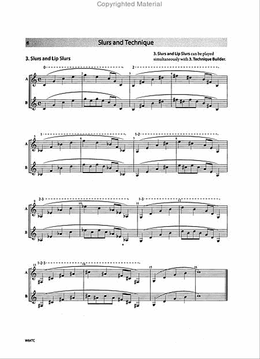 Tradition of Excellence: Technique and Musicianship - Baritone/Euphonium T.C. Concert Band Methods scores gallery preview page 3