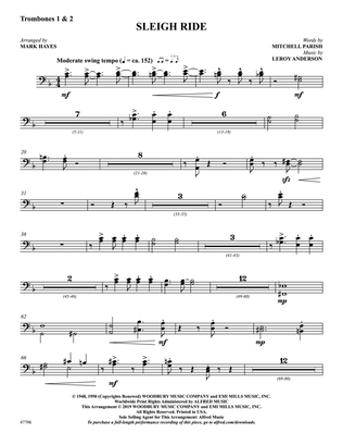Sleigh Ride: 1st & 2nd Trombones