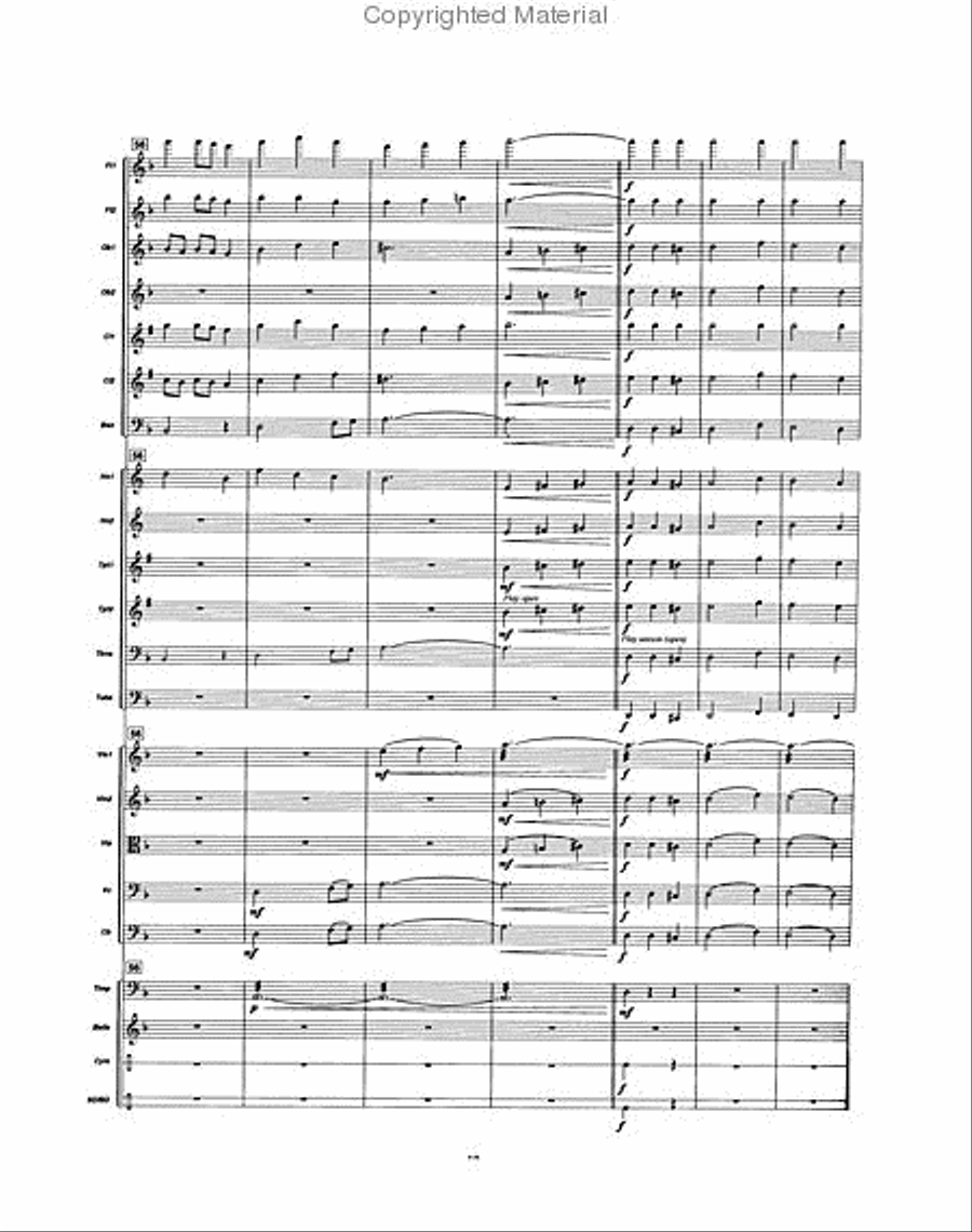 Fantasia on Coventry Carol Orchestra scores gallery preview page 3