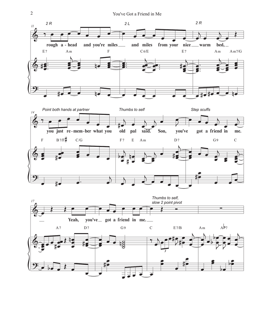 You've Got A Friend In Me 2-Part scores gallery preview page 2