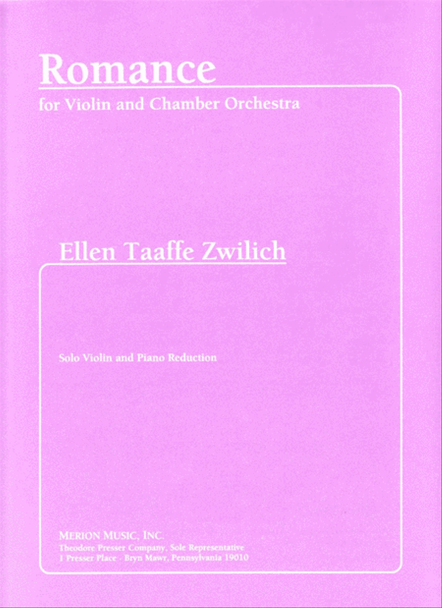 Romance Chamber Music scores gallery preview page 1