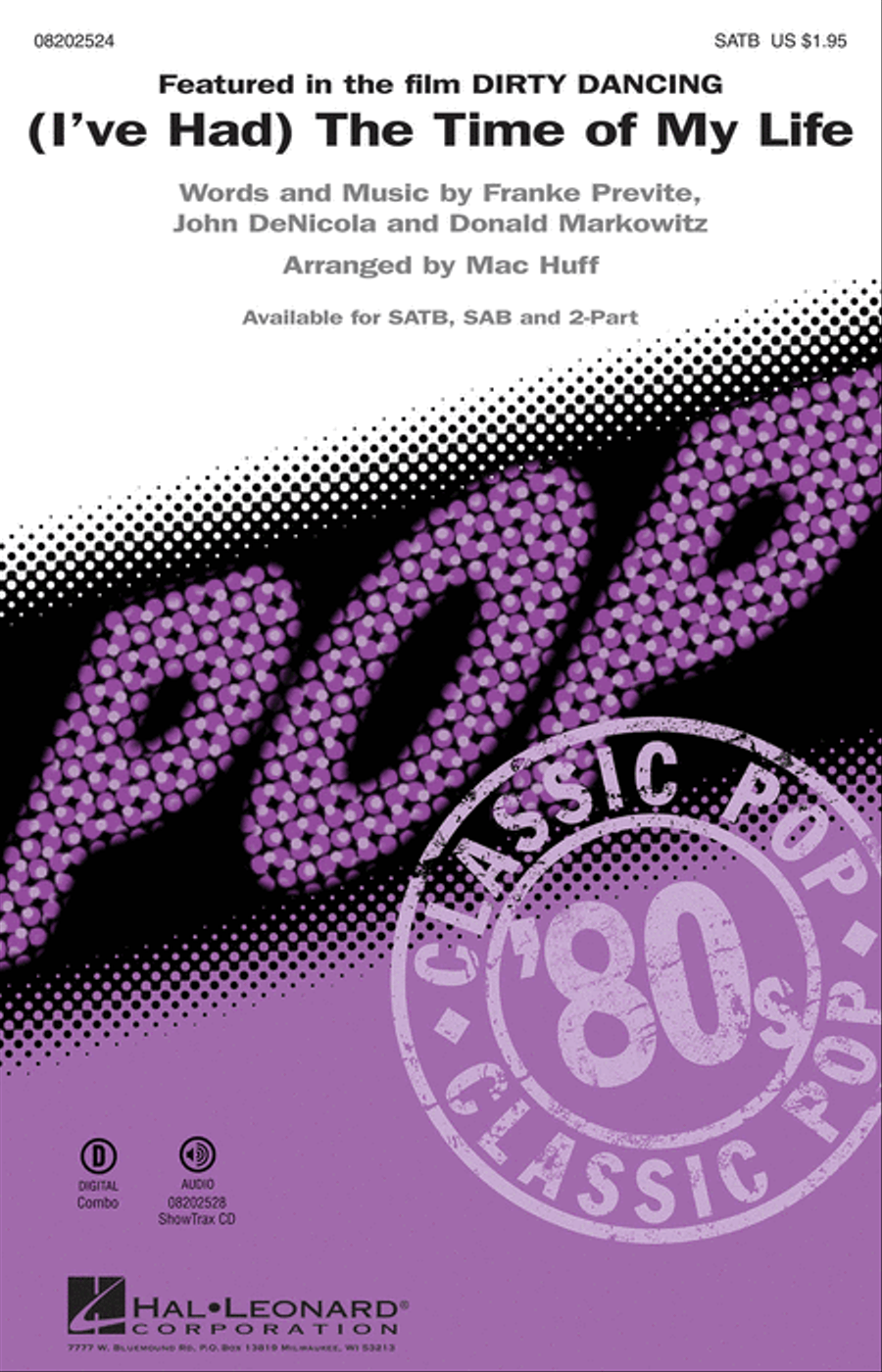 (I've Had) The Time of My Life (from Dirty Dancing) Choir scores gallery preview page 1