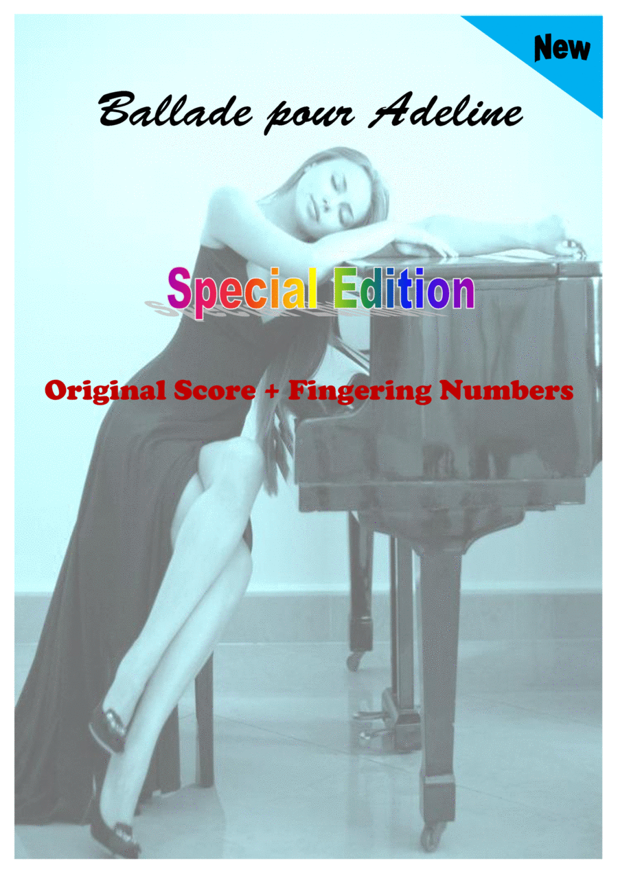 Ballade Pour Adeline Piano Solo scores gallery preview page 1