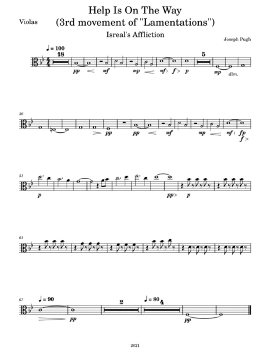 Symphony No.2 Symphony No.2 Full Orchestra scores gallery preview page 4