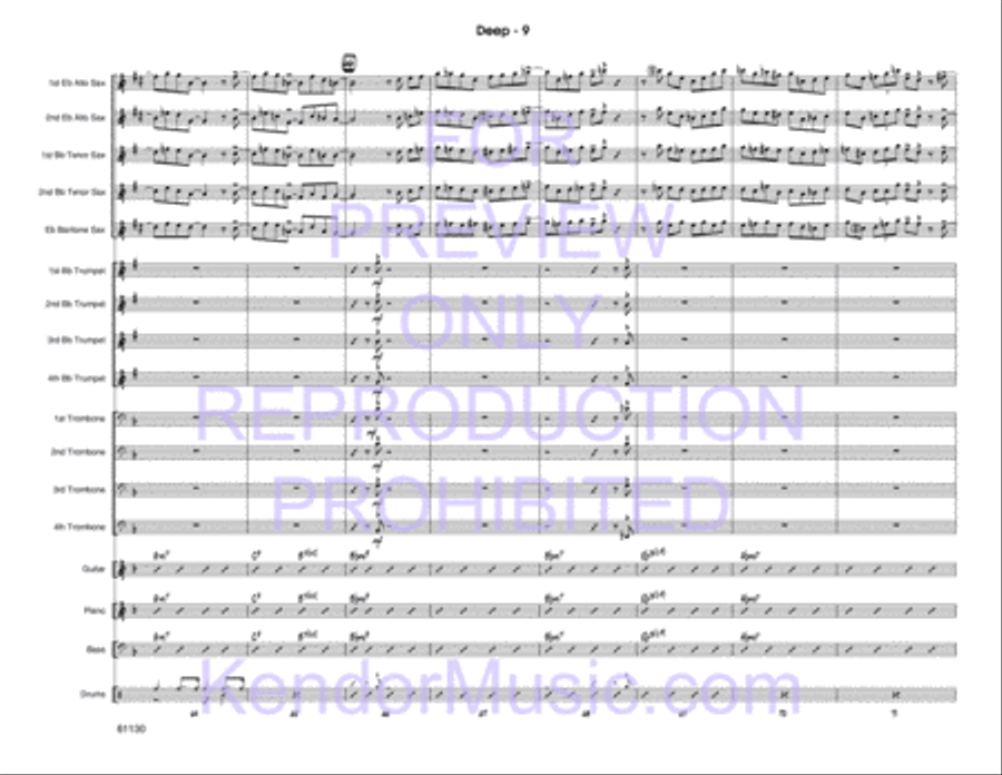 Deep Jazz Ensemble scores gallery preview page 10