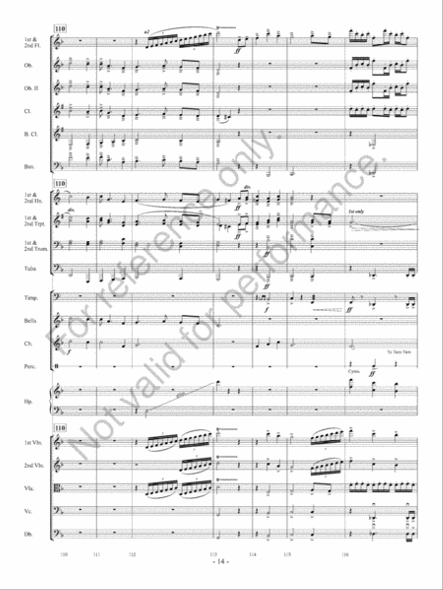 A New Home Full Orchestra scores gallery preview page 15