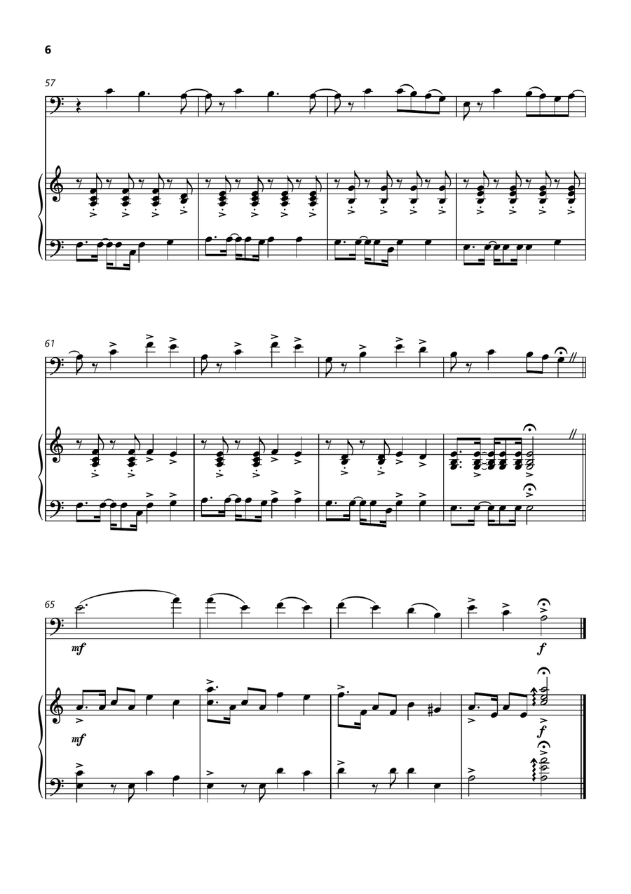 Bloody Mary Chamber Music scores gallery preview page 6
