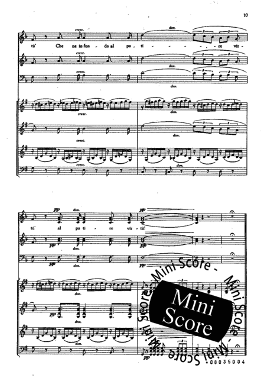 Slavenkoor uit Nabucco Slavenkoor uit Nabucco 4-Part scores gallery preview page 13