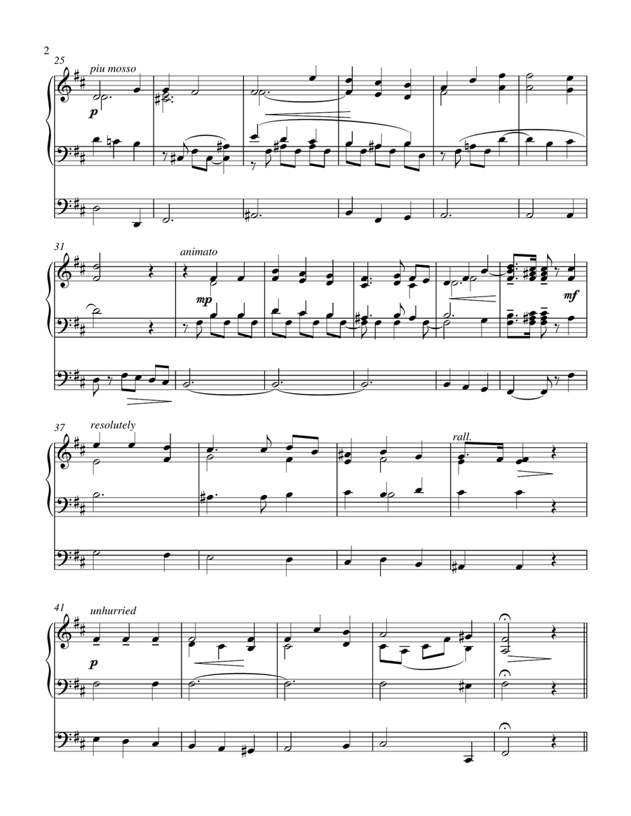 God So Loved the World (Organ Solo) Organ Solo scores gallery preview page 2