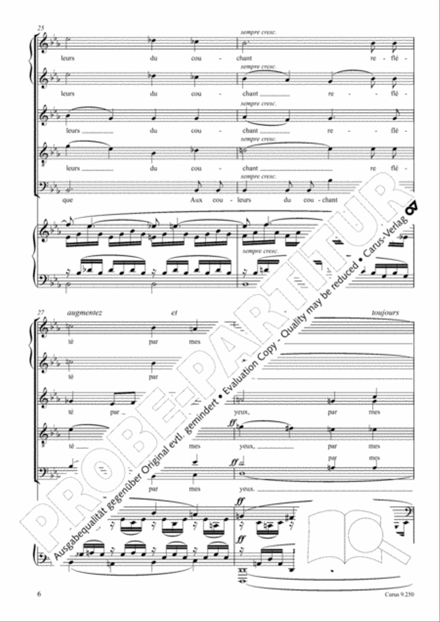 La vie anterieure SSATB scores gallery preview page 7
