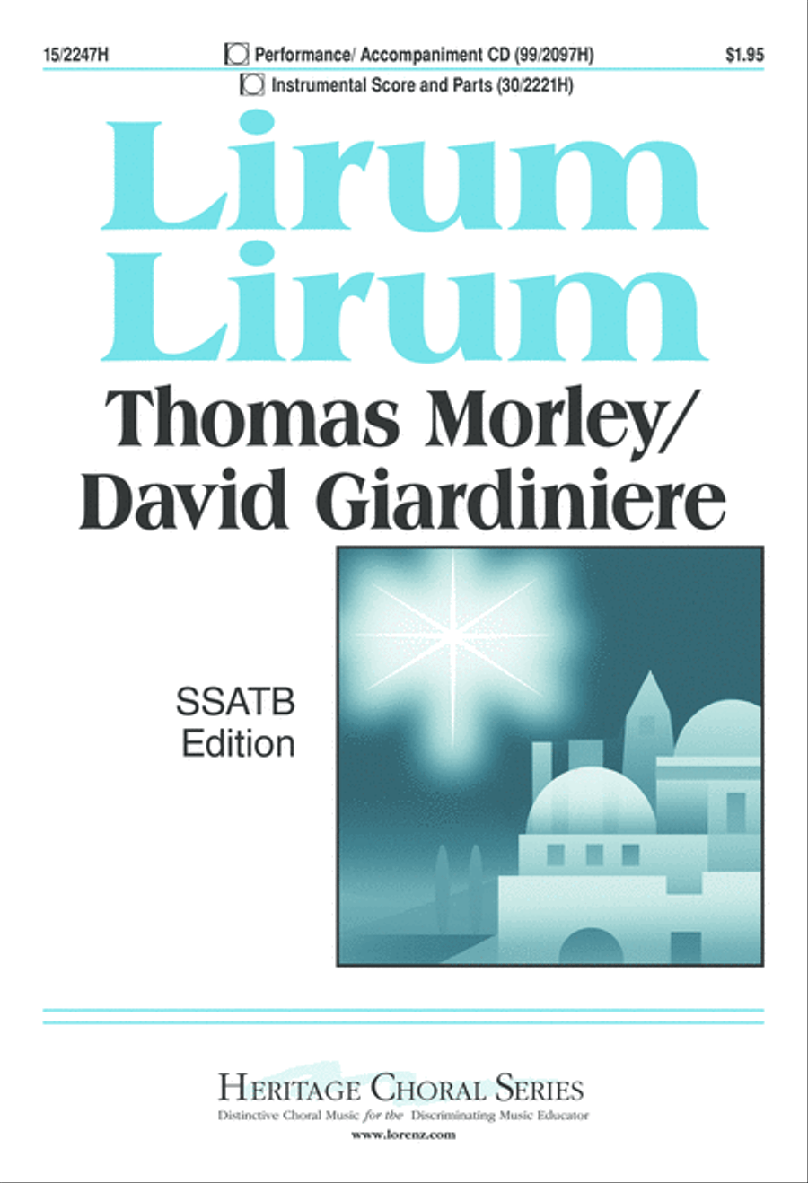 Lirum Lirum Lirum Lirum SSATB scores gallery preview page 2