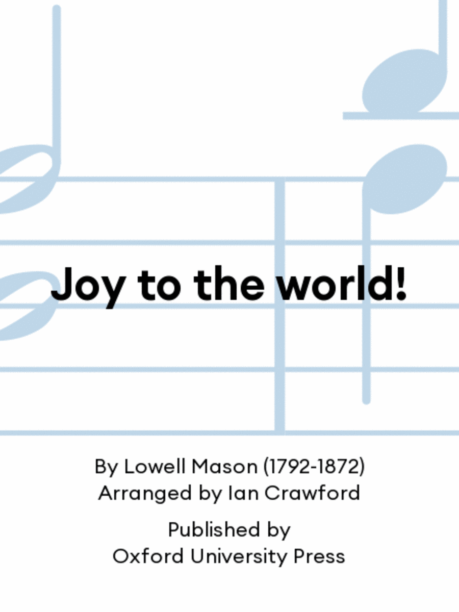 Joy to the world!