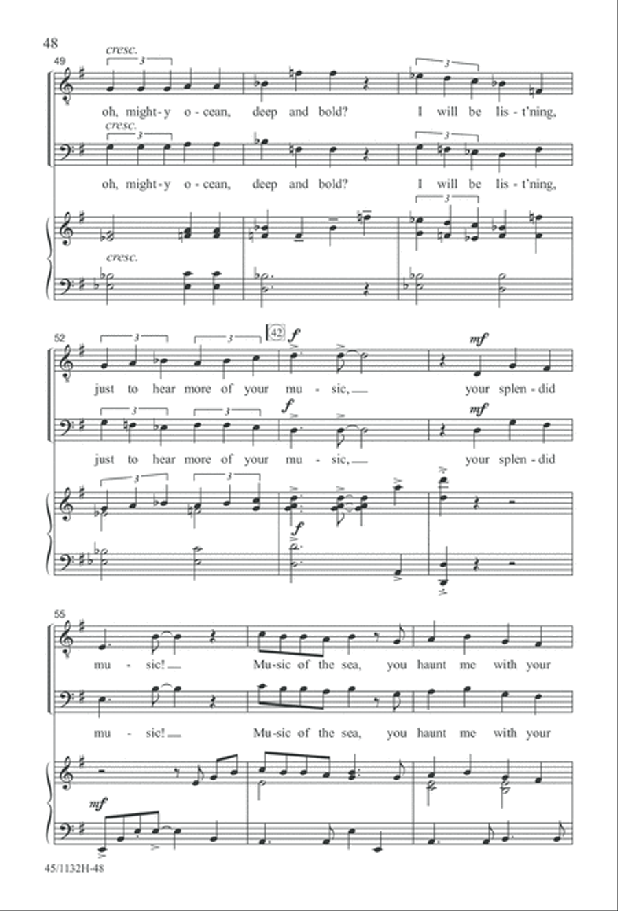Singable Solutions for TB Choirs TB scores gallery preview page 48