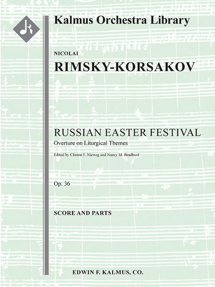 Russian Easter Overture, Op. 36 Concert Band scores gallery preview page 1