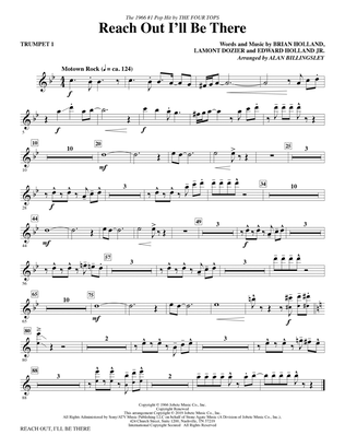 Book cover for Reach Out I'll Be There (arr. Alan Billingsley) - Trumpet 1