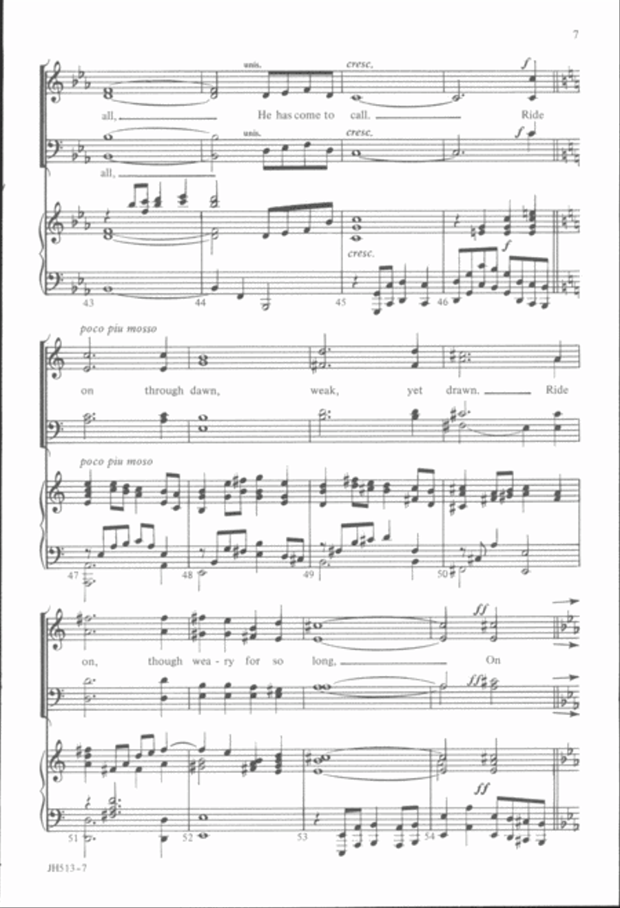 Advent Song 4-Part scores gallery preview page 4