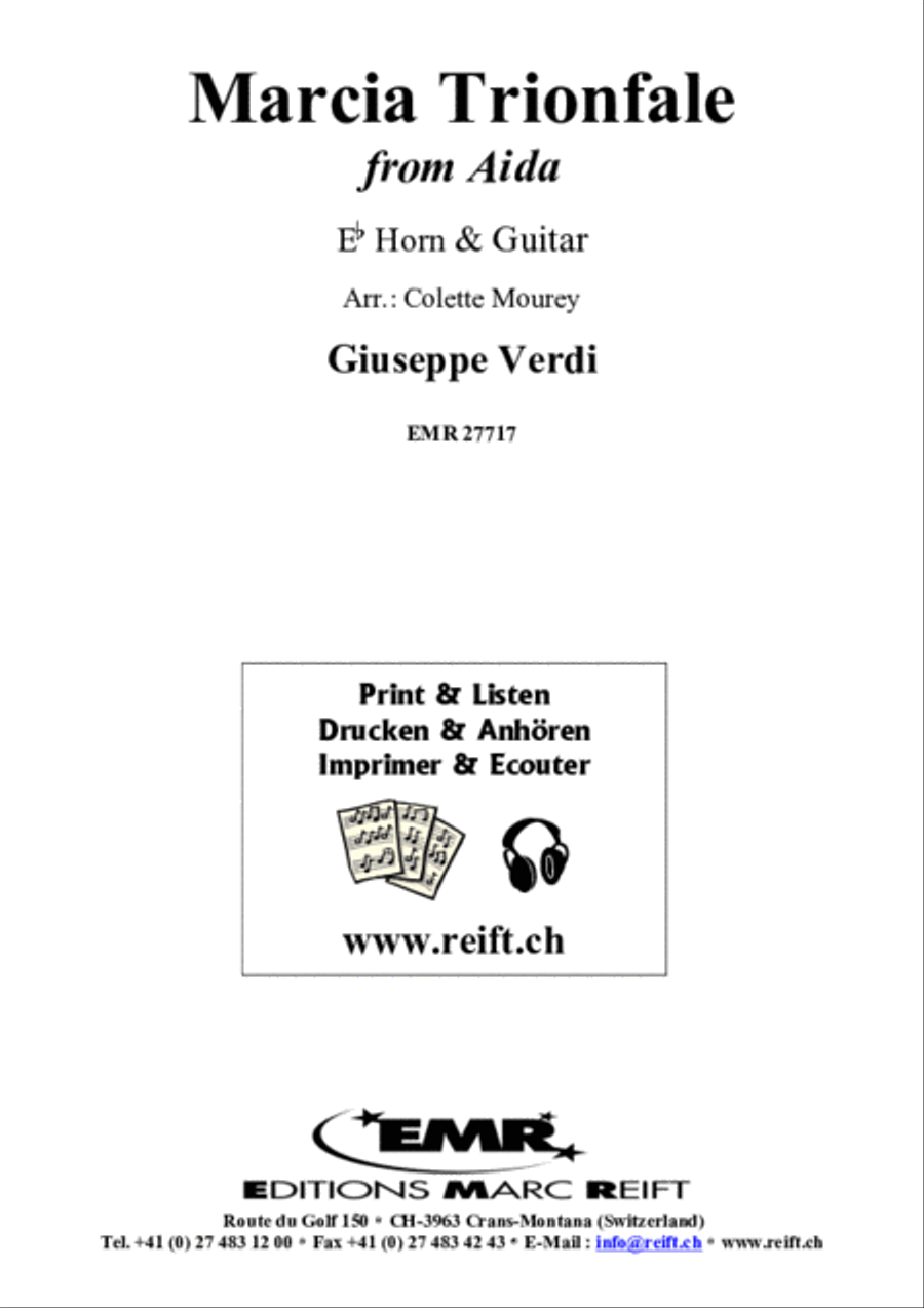 Marcia Trionfale Marcia Trionfale Horn scores gallery preview page 2