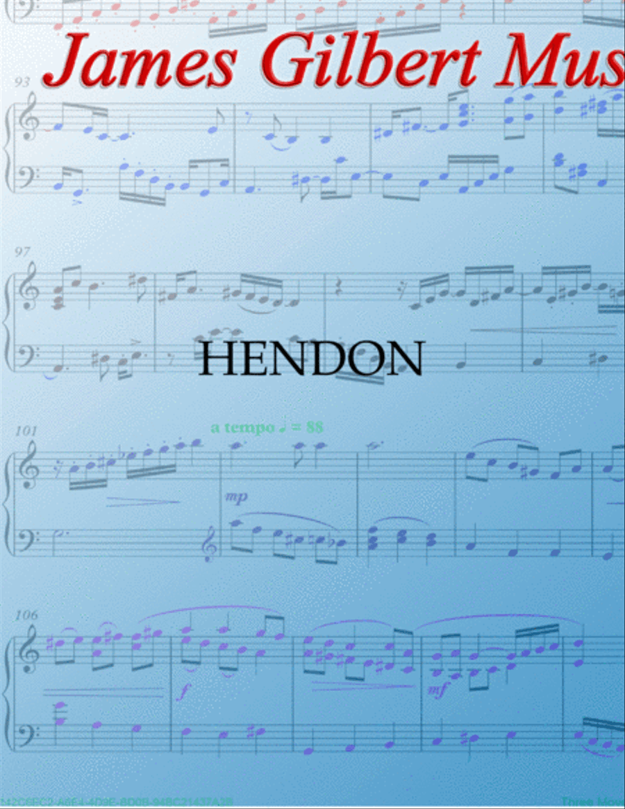 HENDON (Take My Life and Let it Be; Ask Ye What Great Things I Know) Small Ensemble scores gallery preview page 3