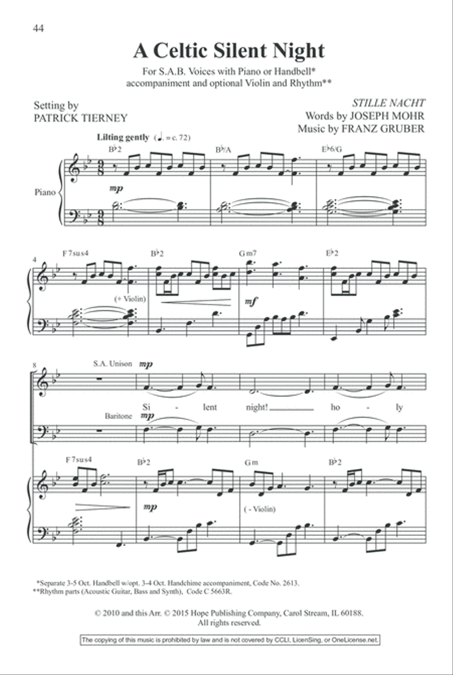 Easy Anthems, Vol. 5 Easy Anthems, Vol. 5 3-Part scores gallery preview page 47