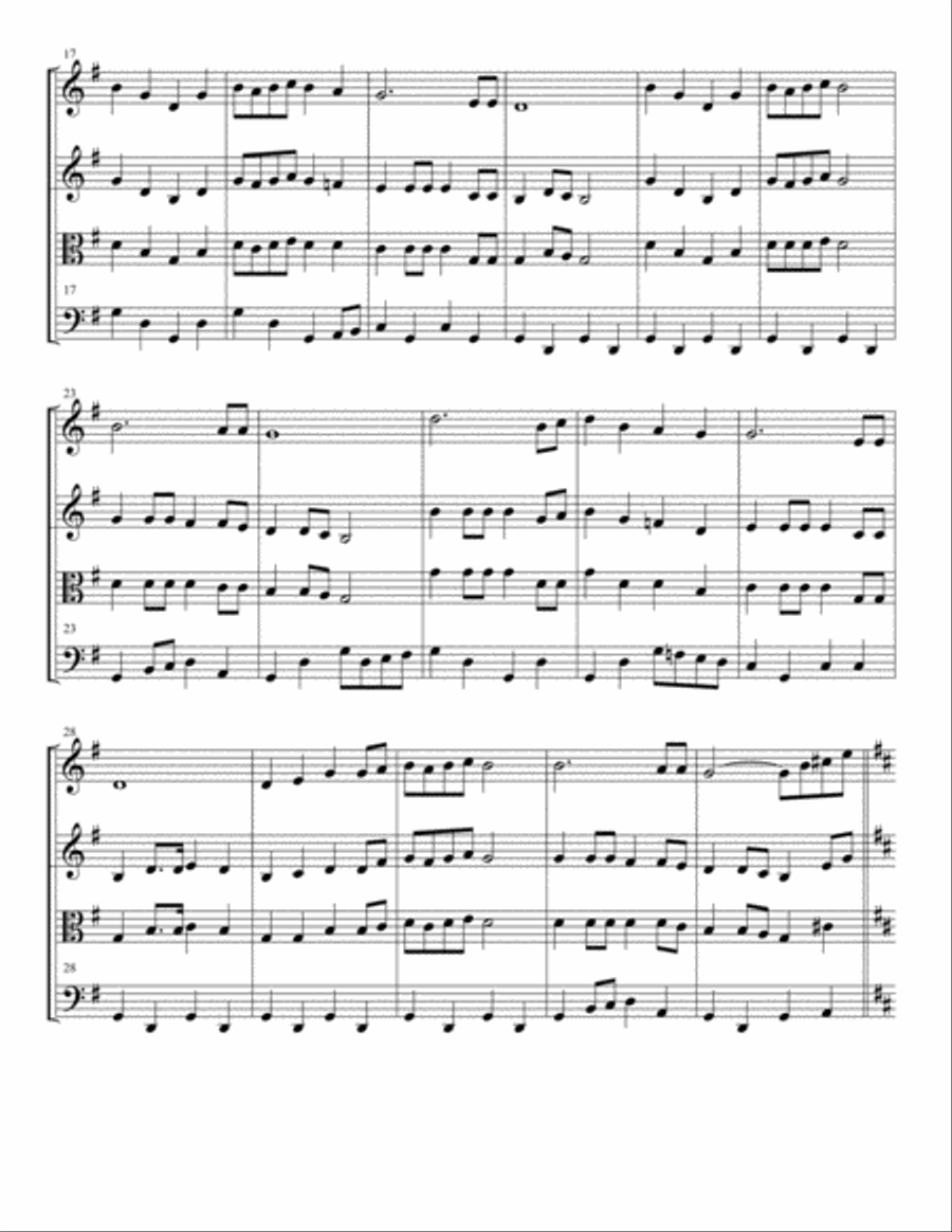 I'll Fly Away Set of Parts scores gallery preview page 3