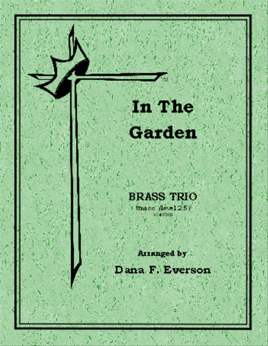 In The Garden Brass Trio scores gallery preview page 1