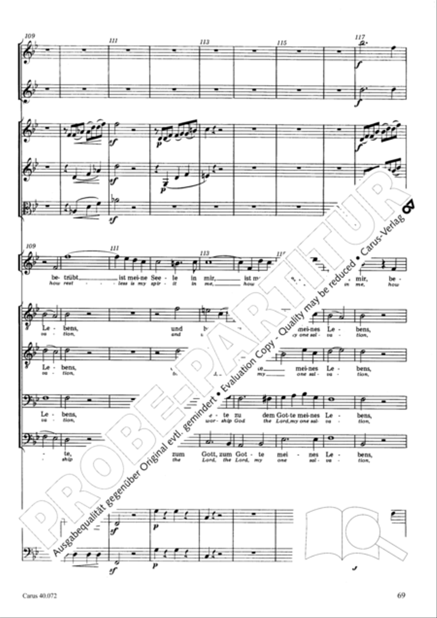Psalm 42 Psalm 42 4-Part scores gallery preview page 69