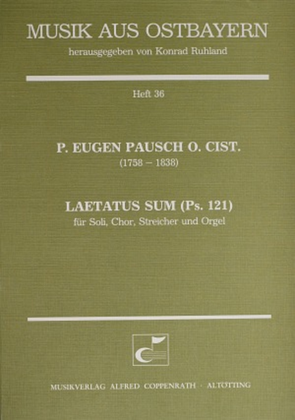 Book cover for Psalm 121 (Laetatus sum)