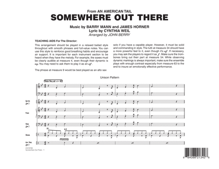Somewhere Out There - Full Score