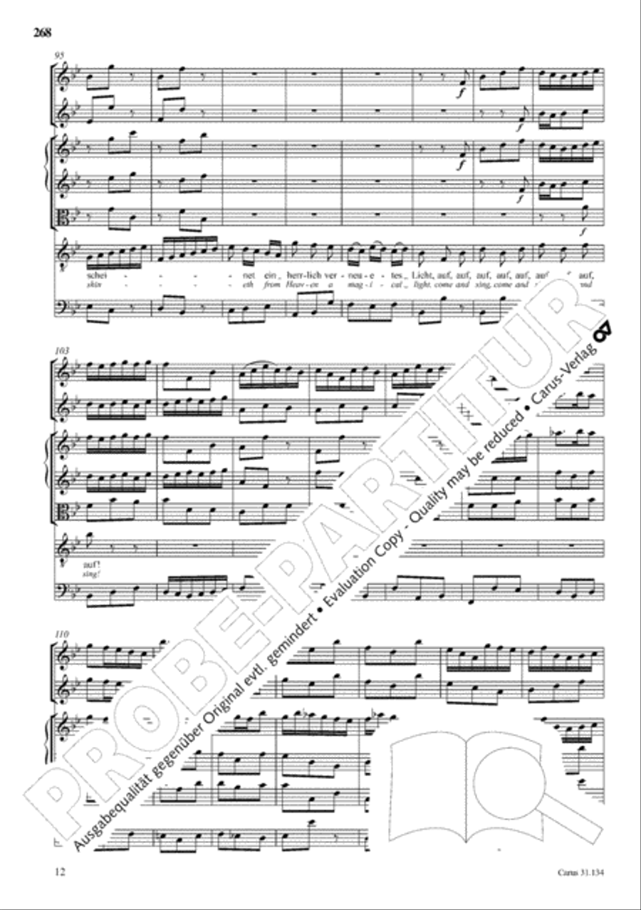 The Complete Sacred Vocal Works (Das geistliche Vokalwerk) Voice scores gallery preview page 269